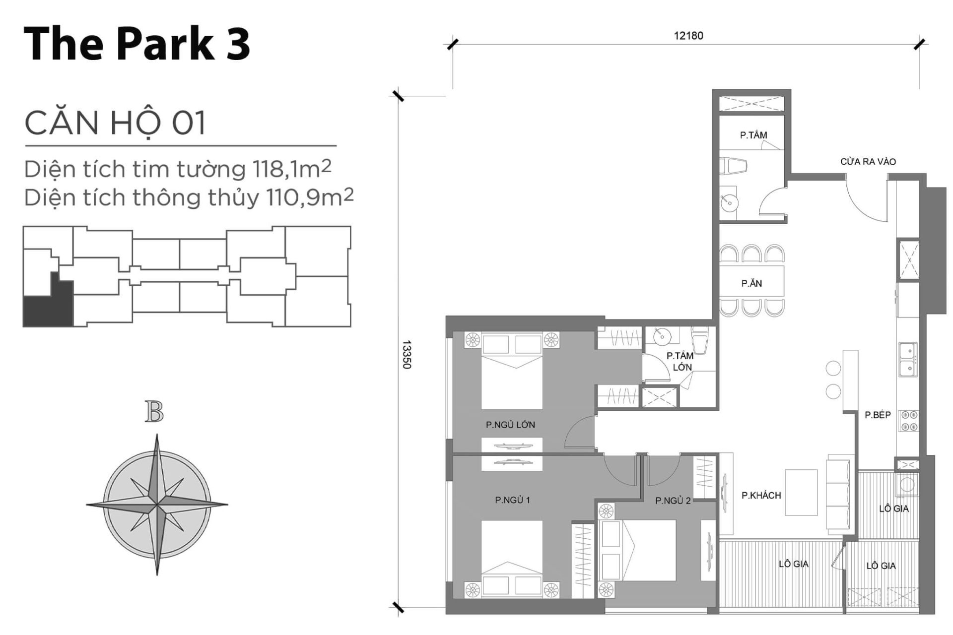 Thông tin Layout P3-01