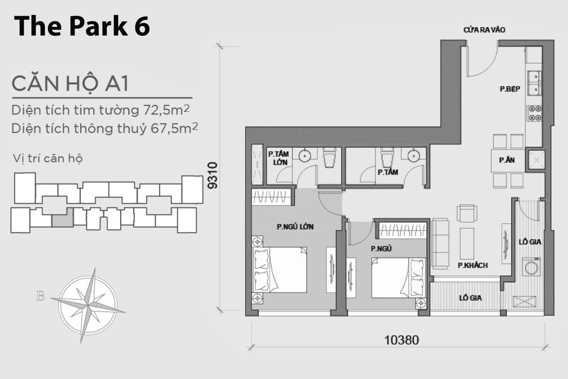 Thông tin Layout P6A-01