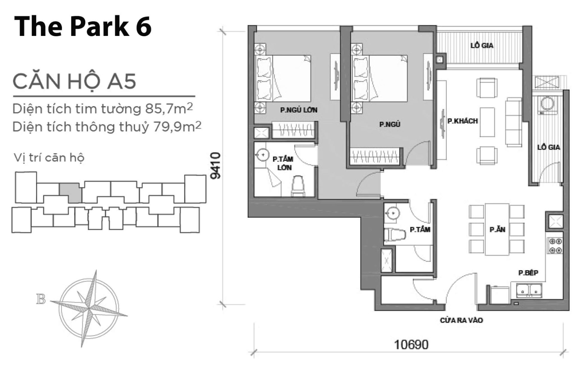 Thông tin Layout P6A-05