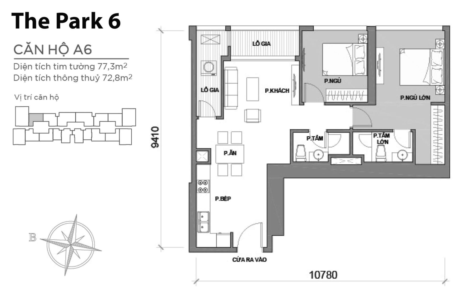 Thông tin Layout P6A-06