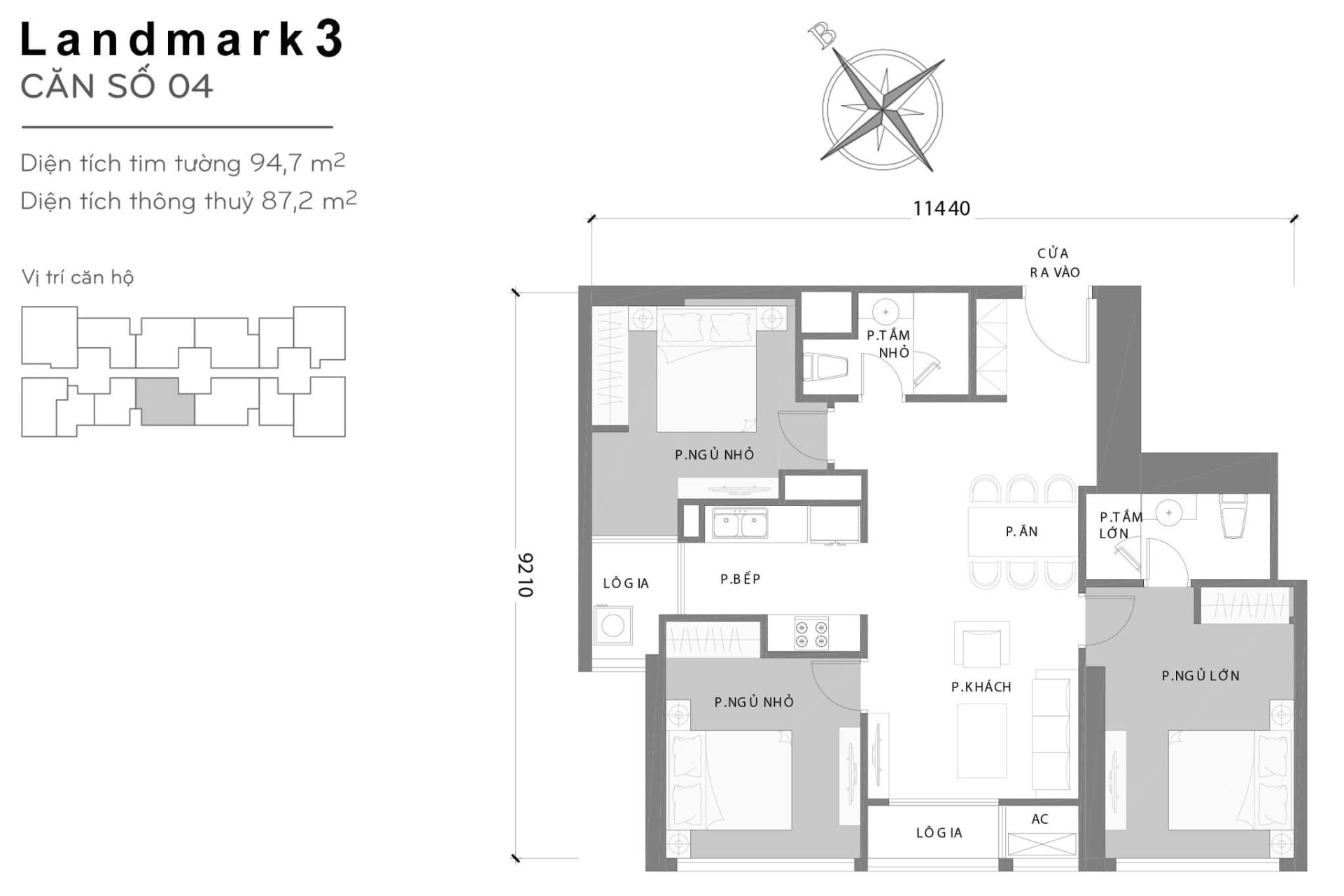 Thông tin Layout L3-04