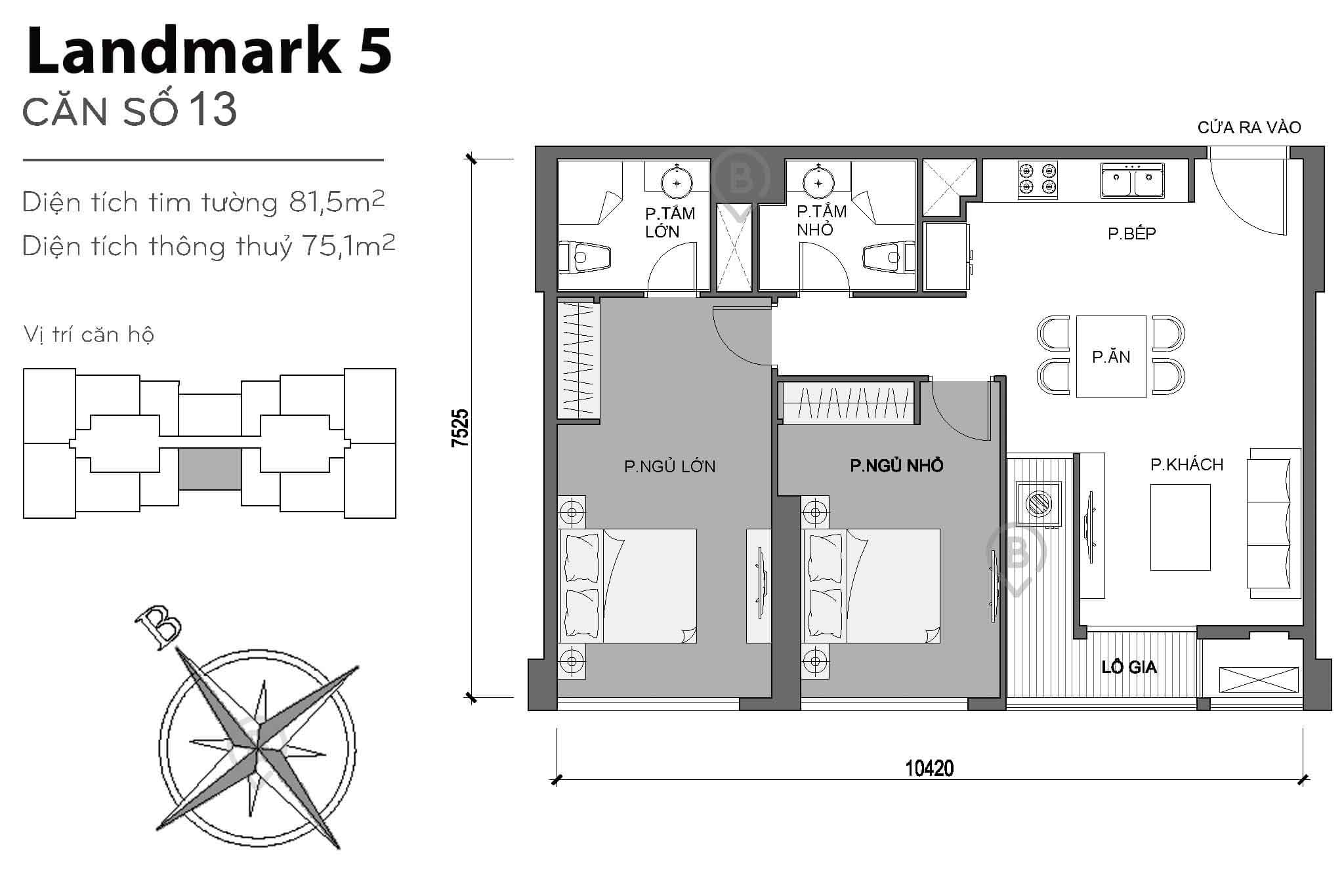 Thông tin Layout L5-13